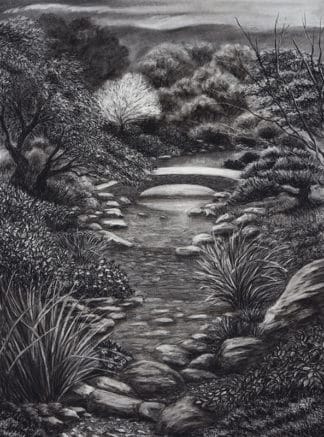 Walk Way Japanese Friendship Garden - Charcoal