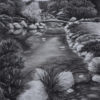 Child's Bridge Japanese Friendship Garden - Charcoal